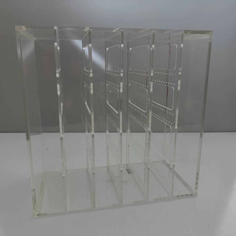 plexiglass earring holder
